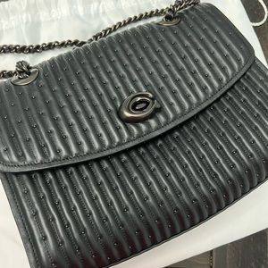 Coach quilted Parker bag.
